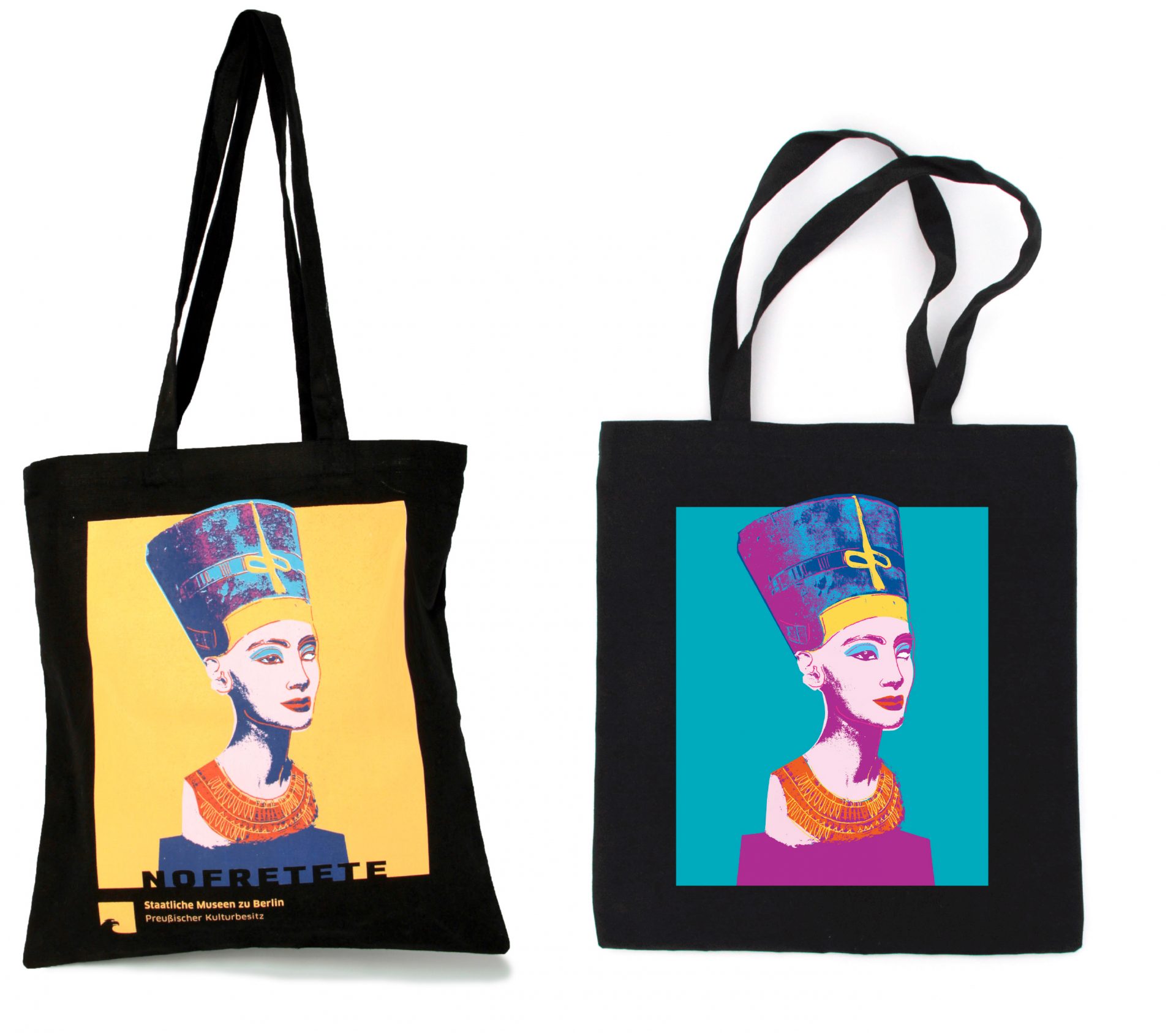 Design für bedruckte Taschen im Museumsshop - Typoly